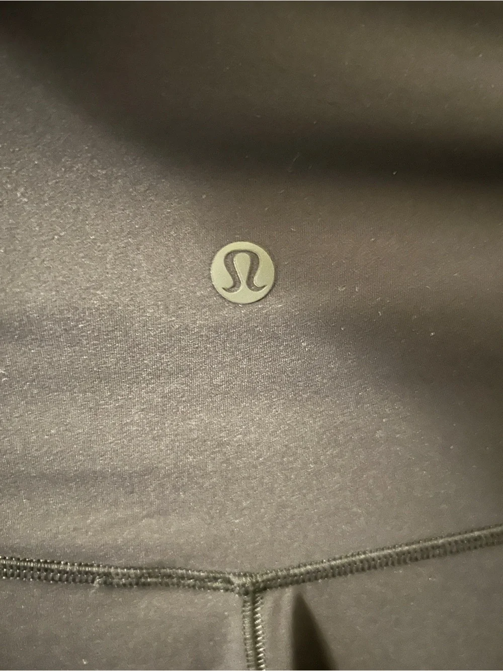 Lululemon High-Waist Black Midi Pencil Skirt